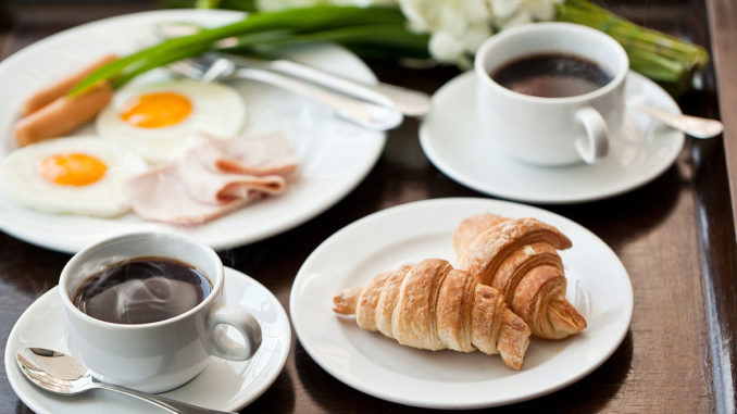 Breakfast with Coffee